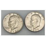 1977 (No Mint Mark) Eisenhower One US Dollar
