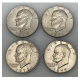 1977 (No Mint Mark) Eisenhower One US Dollar