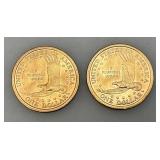 2000 (D) Native American Sacagawea Dollar Coin