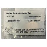 2011 Native American Sacagawea Dollar Set (P&D) (Factory Sealed)