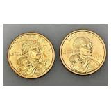 2000 (D) Native American Sacagawea Dollar Coin