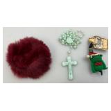 Misc. Vintage Costume Jewelry Brooches, Crosses & More