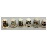 Vintage Collectible Thimbles