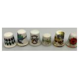 Vintage Collectible Thimbles
