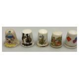 Vintage Collectible Thimbles