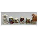 Vintage Collectible Thimbles