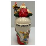Misc. Christmas Items Including Coca-Cola Santa Stein  In Original Box And More