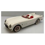 Jim Beam Collectible Famous First White 1953 Corvette Decanter (Empty)