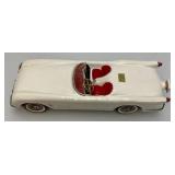 Jim Beam Collectible Famous First White 1953 Corvette Decanter (Empty)