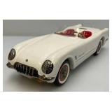 Jim Beam Collectible Famous First White 1953 Corvette Decanter (Empty)