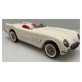 Jim Beam Collectible Famous First White 1953 Corvette Decanter (Empty)
