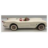 Jim Beam Collectible Famous First White 1953 Corvette Decanter (Empty)