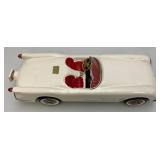 Jim Beam Collectible Famous First White 1953 Corvette Decanter (Empty)