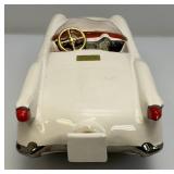 Jim Beam Collectible Famous First White 1953 Corvette Decanter (Empty)