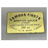 Jim Beam Collectible Famous First White 1953 Corvette Decanter (Empty)