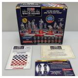 2020 Election Battle For The House Chess Set Democrats Vs. Rebulicans (New Open box)