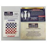 2020 Election Battle For The House Chess Set Democrats Vs. Rebulicans (New Open box)