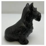Vintage Plastic Scottie Dog Statues 1/4"