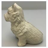 Vintage Plastic Scottie Dog Statues 1/4"