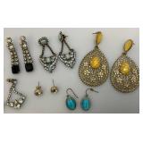 Misc. Vintage Costume Jewelry Brooches & More