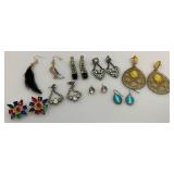 Misc. Vintage Costume Jewelry Brooches & More