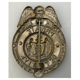 Vintage Private Detective Badge 1 1/4" x 2 3/8"