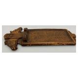 Vintage Ornawood Horse Brush Holder