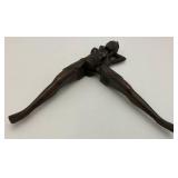 Hand Carved Wooden Polynesian Girl Nut Cracker  12"