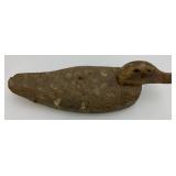 Misc. Vintage Fdishing Items And Cork Duck Decoy