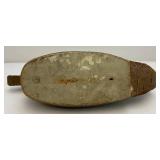Misc. Vintage Fdishing Items And Cork Duck Decoy