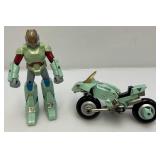 The Henshin Roco Mospeada 21 VR-052-F Scott Benardc Armor Bike / Riding Suit 1983 (Broken And Missing Pieces)