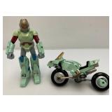 The Henshin Roco Mospeada 21 VR-052-F Scott Benardc Armor Bike / Riding Suit 1983 (Broken And Missing Pieces)