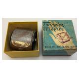 Vintage Razor, Razor Sharpener And Shaving Cream Brush Made In Germany