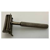 Vintage Razor, Razor Sharpener And Shaving Cream Brush Made In Germany