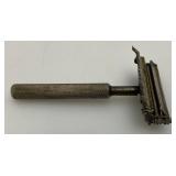 Vintage Razor, Razor Sharpener And Shaving Cream Brush Made In Germany