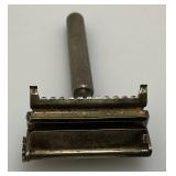 Vintage Razor, Razor Sharpener And Shaving Cream Brush Made In Germany