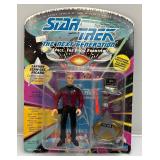 Vintage STAR TREK Action Figures (New Old Stock) And Unopened Pack Of Trading Cards