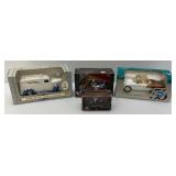 Misc. Vintage Die-Cast Miniature Cars And Motorcycles (NIB)
