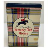 Vintage Joe Cool Camel Can Holder &  Aromatic Kentucky Club Mixture Tobacco Tin