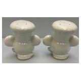 Vintage RARE Chef Mickey, Mickey Mouse Pottery Salt And Pepper Shakers