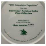 Misc. Budweiser Collectible Plates And More