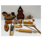 Misc. Vintage Wooden Items