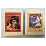 Misc. ELVIS Collectibles Including Trading Cards, Cassette, 8 Track Tapes And More