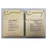Misc. ELVIS Collectibles Including Trading Cards, Cassette, 8 Track Tapes And More