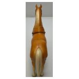Vintage RARE Unmarked Breyer Palomino Glossy Horse With Metal Reins