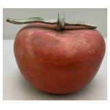 Large 7" Casted Metal Tomota Garden Statue