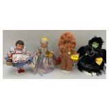 Vintage  Misc. Collectible Effanbee Dolls Including Wizard Of Oz And More