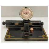 Vintage Tin Litho Dial TypewriterTin Toys