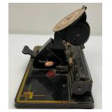 Vintage Tin Litho Dial TypewriterTin Toys