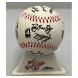 Misc. Sports Collectibles Including Baseball With Signatures
